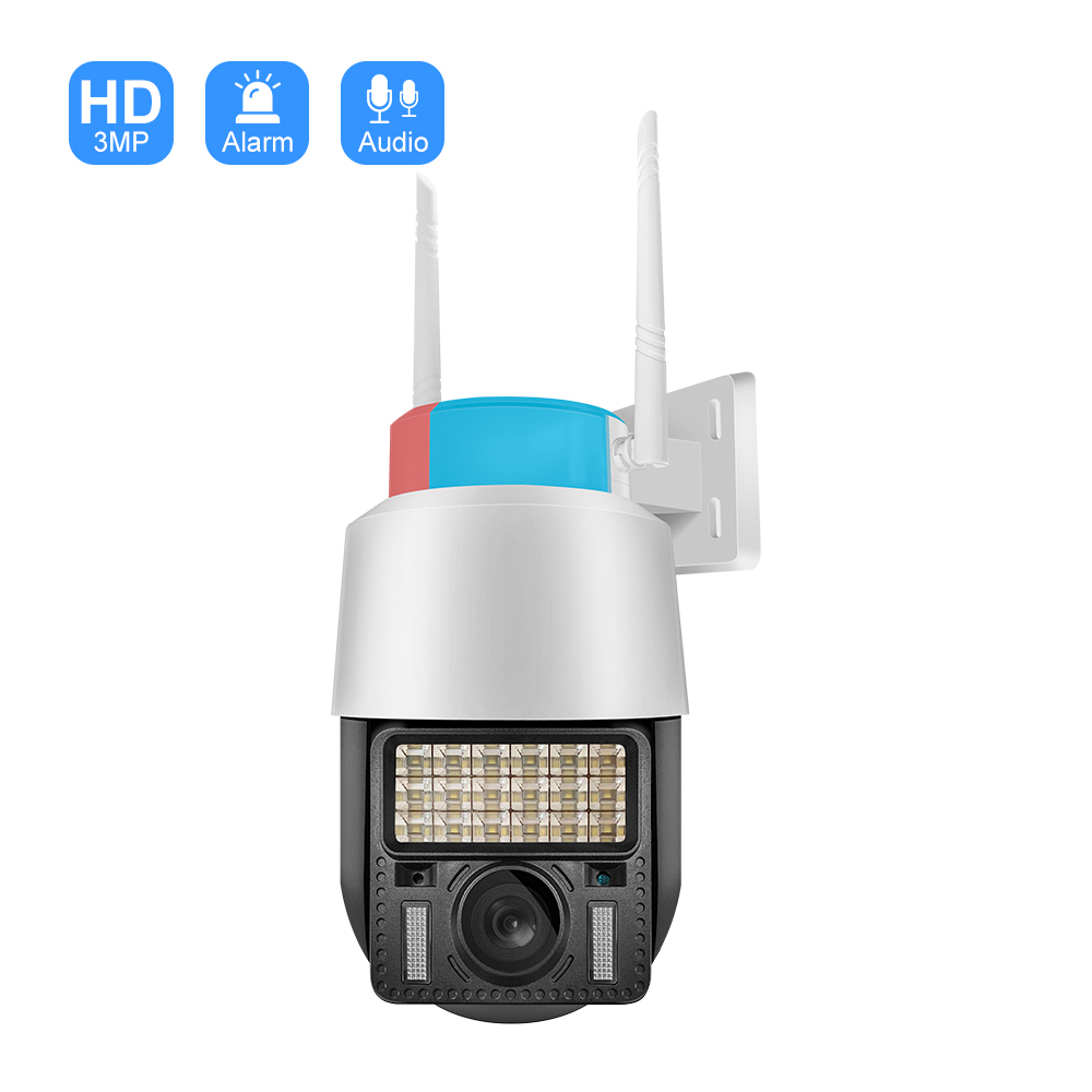 myAI Security Camera Outdoor HD 3-5MP 4G/Wifi Floodlight and Sound Alarm Wireless Home Monitor
