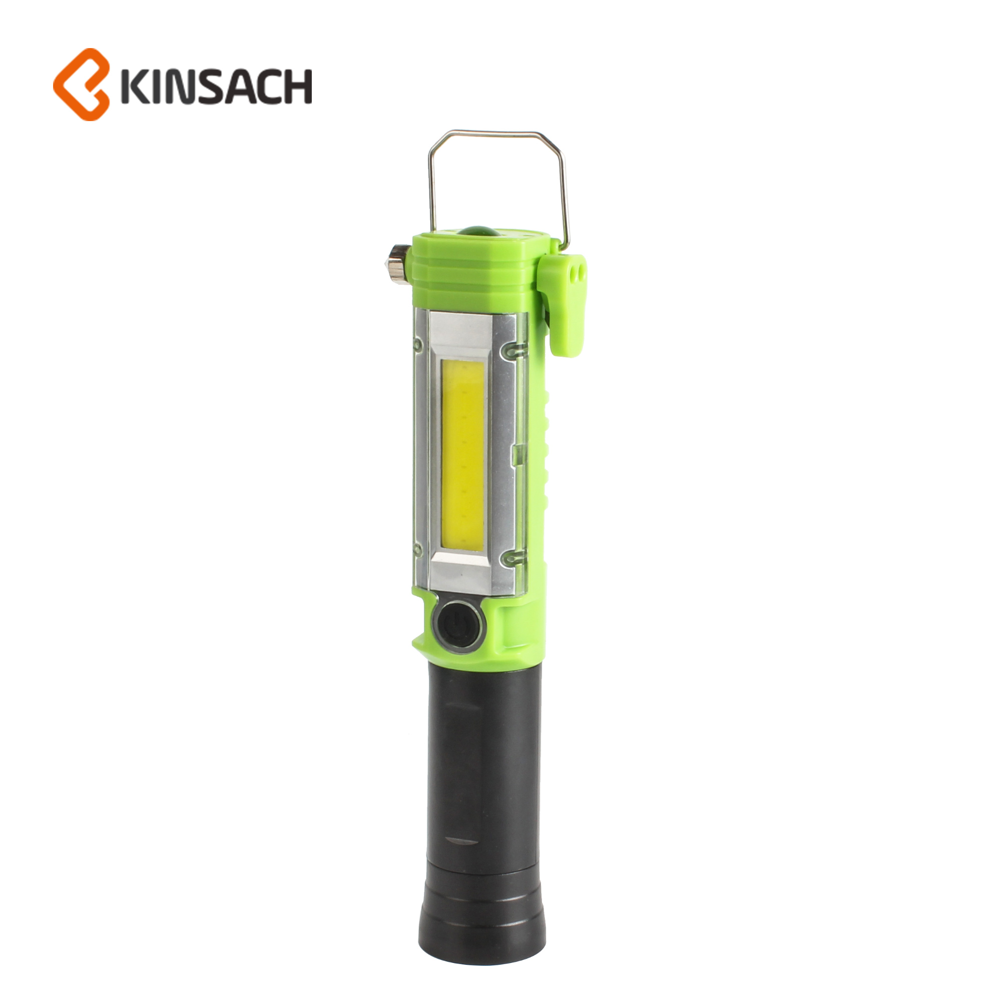 LED flashlight, car safety hammer, strong light emergency multi-functional COB work light, maintenance strong magnet lighting fixture