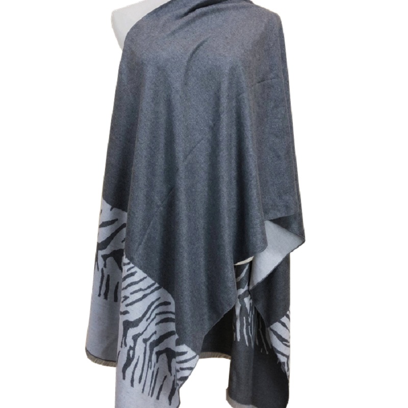 Wholesale fashion print cotton wide shawl ladies winter warm spring scarf fabric thumbnail