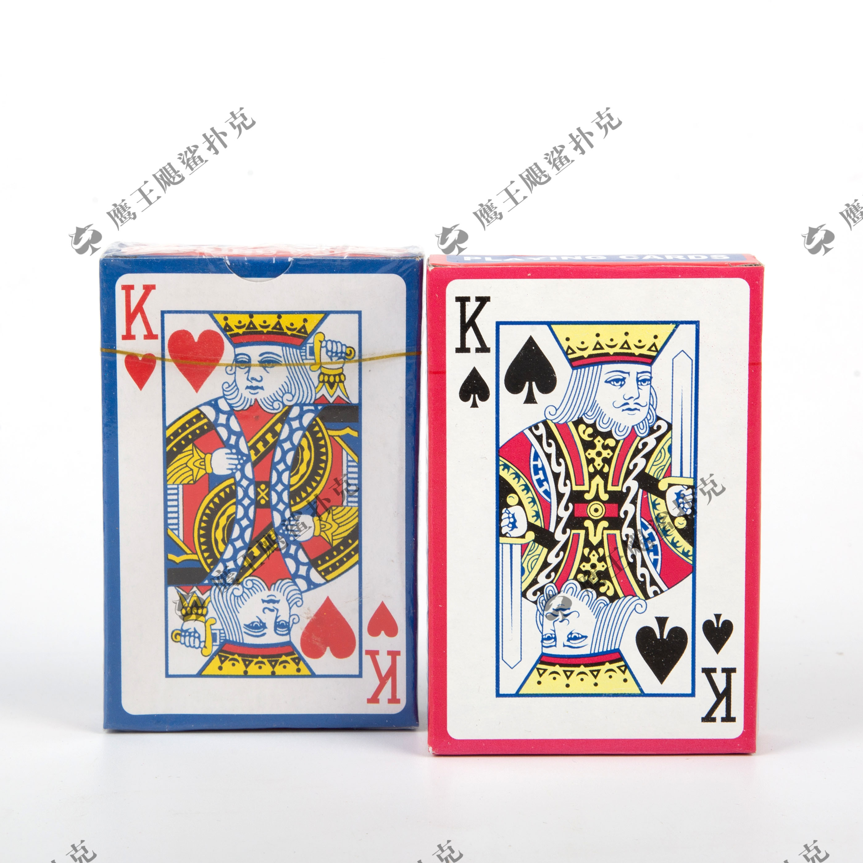 厂家自营外贸批发扑克扑克牌 中低档k牌纸牌 红蓝混装详情图1