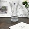 HP19B-25朗旭玻璃客厅北欧透明富贵竹百合玫瑰干花水养培插花花瓶摆件图