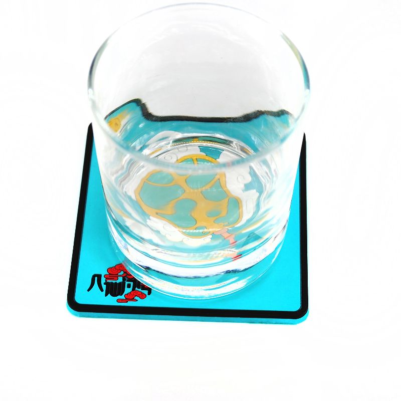 Soft rubber coasters, Yiwu daily-use coasters, soft rubber round thickened silicone heat insulation pads, eco-friendly silicone placemats in stock, wholesale and customization details Picture