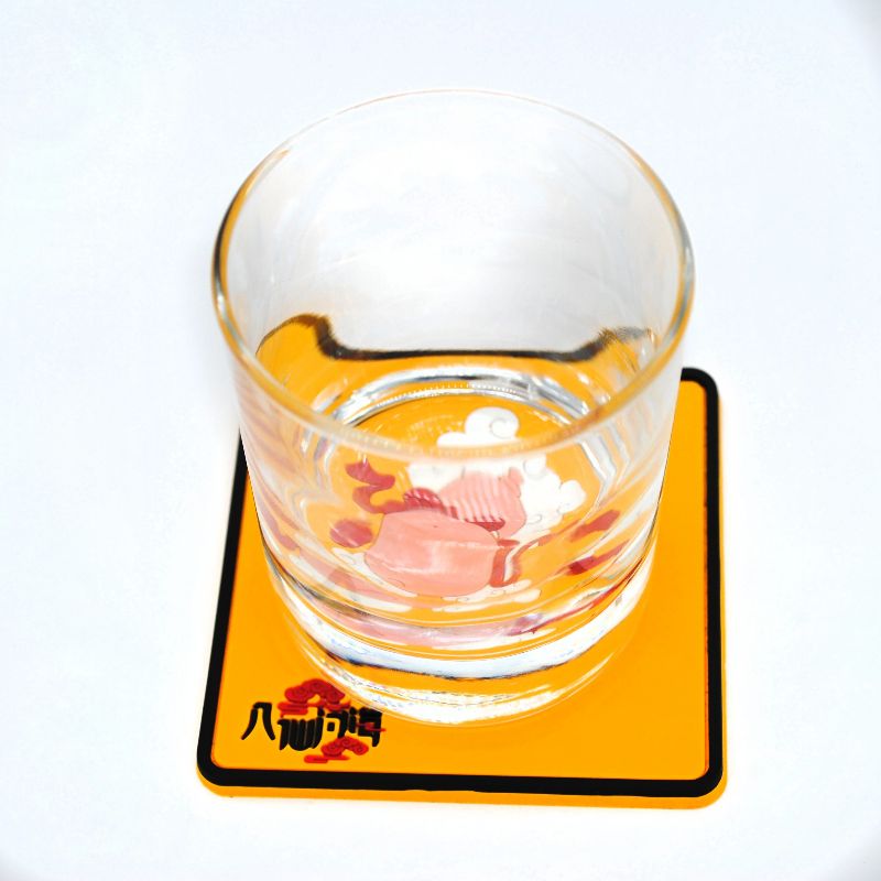 Soft rubber coasters, Yiwu daily-use coasters, soft rubber round thickened silicone heat insulation pads, eco-friendly silicone placemats in stock, wholesale and customization pic 6