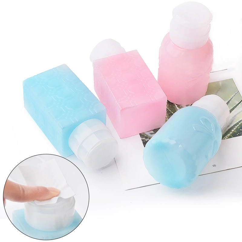 New nail polish tools Press bottle Nail polish remover Alcohol pressure bottle Nail Polish suction bottle with lock leak proof 250ml