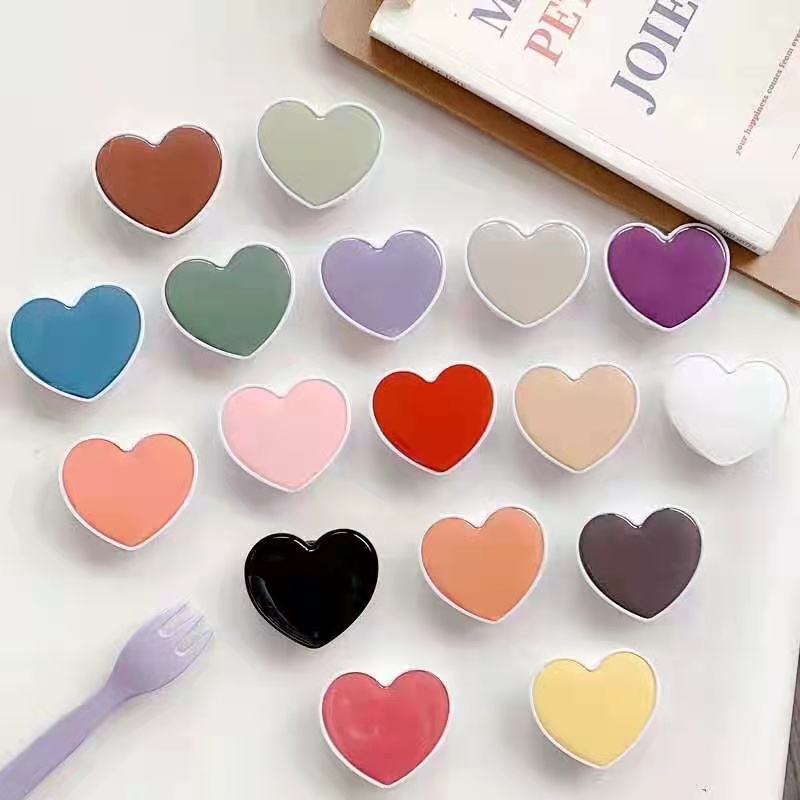 Airbag Custom Painted Gradient Drop Glue Rainbow Various Desktop Arc Drop Glue Telescopic Folding Mobile Phone Holder Gifts Application Scenario