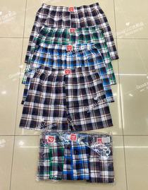 Underwear foreign trade men's underwear Arlo pants export underwear men's shorts beach pants polyester underwear home pants men's boxers underwear grid Arlo pants beach pants like hot cakes Africa South America Europe factory direct sales exploded