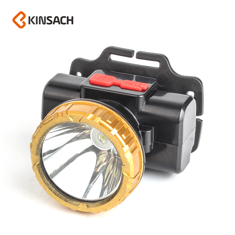 Aluminum lamp cup night fishing lamp, miner's lamp, USB rechargeable lithium battery flashlight, head-mounted strobe led strong bald light