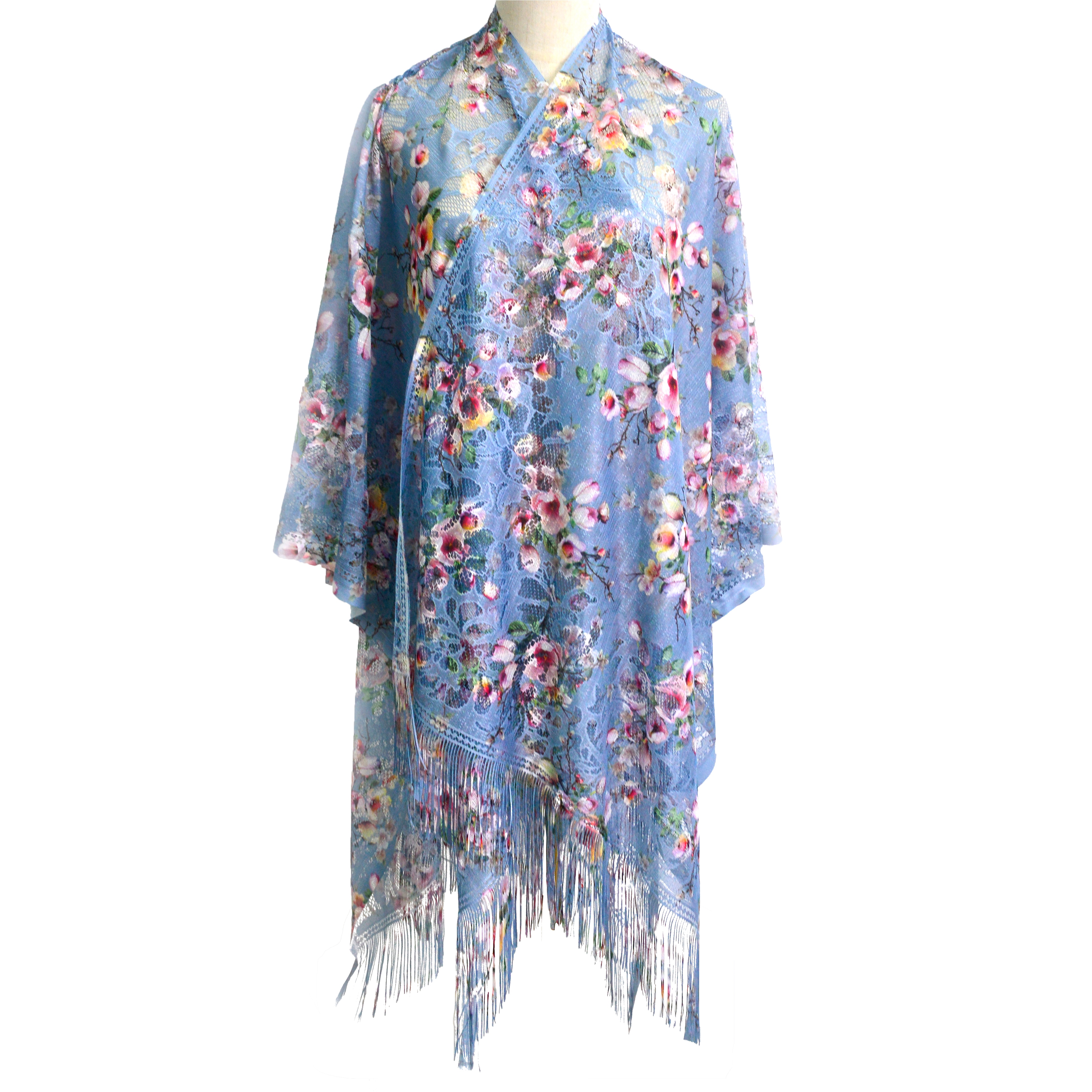 European and American tourism summer beach bikini sunscreen frock print shawl scarf manufacturers direct sales
