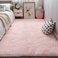 IBH家用长毛丝毛地毯客厅茶几卧室床边绒毛地毯纯色家居地毯地垫BH22061507图