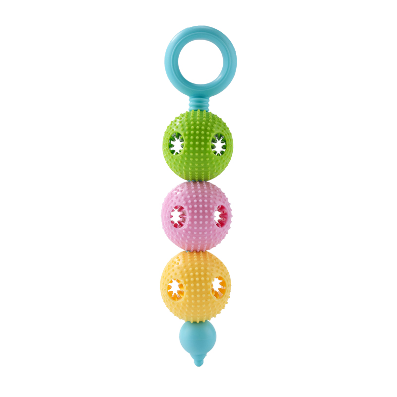 New pet toy, dog chew teething stick, tooth-cleaning leaky ball, durable spherical teething toy, pet supplies Item Picture