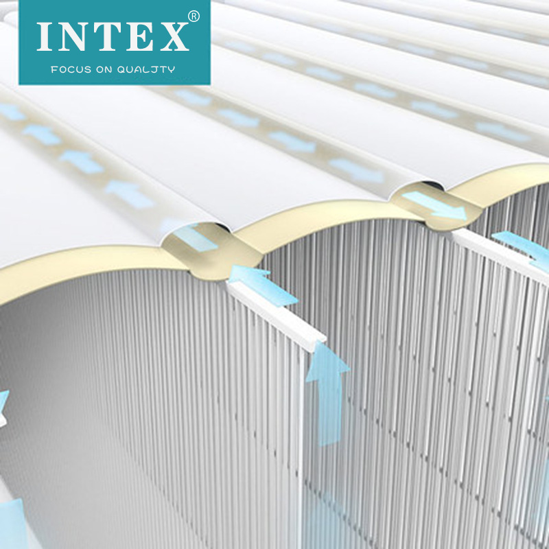 INTEX64758户外野营床垫 植绒线拉PVC车载充气床定 制批发详情6