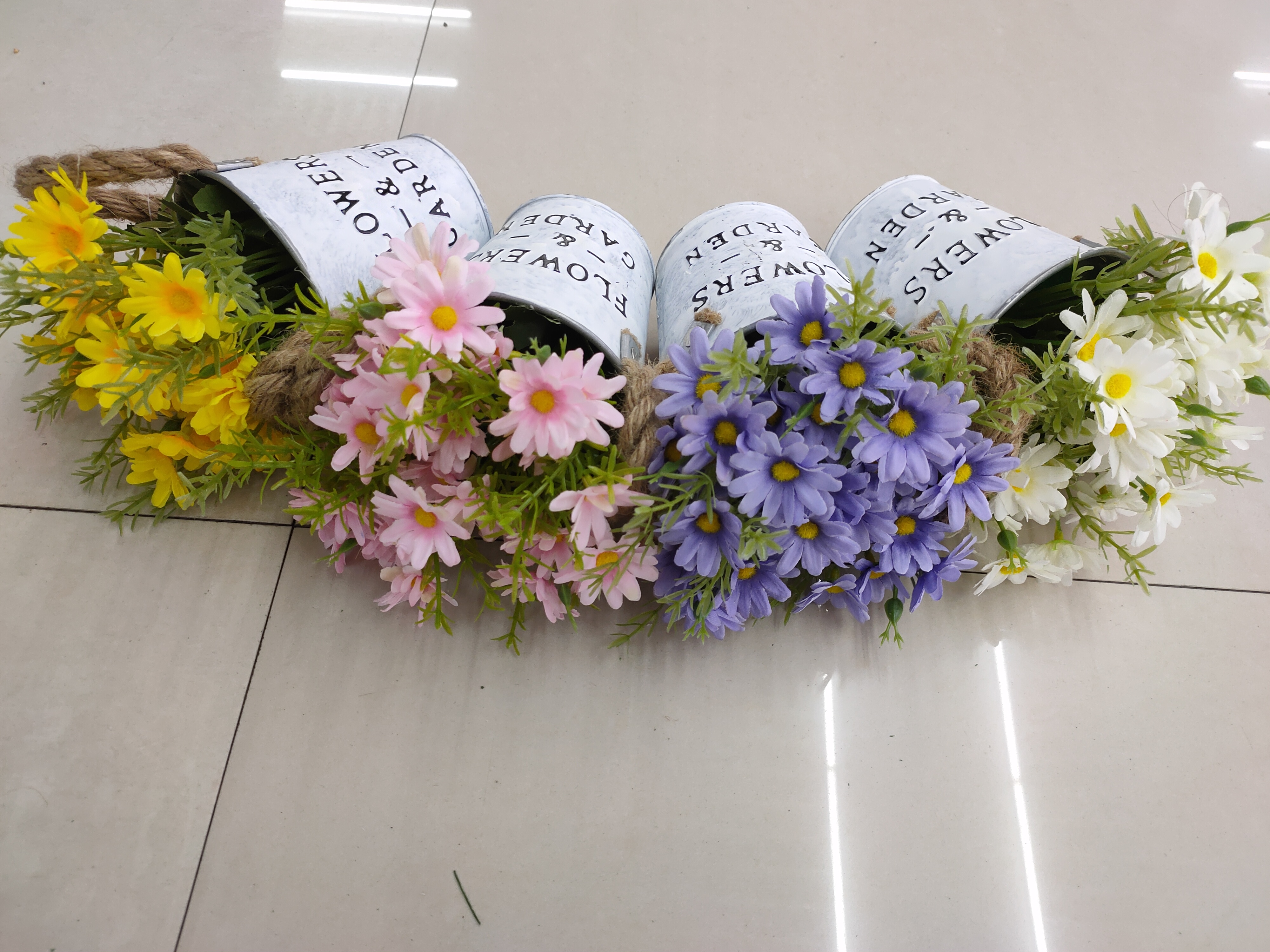 假花仿真花小皱菊客厅卧室餐厅摆件品详情3