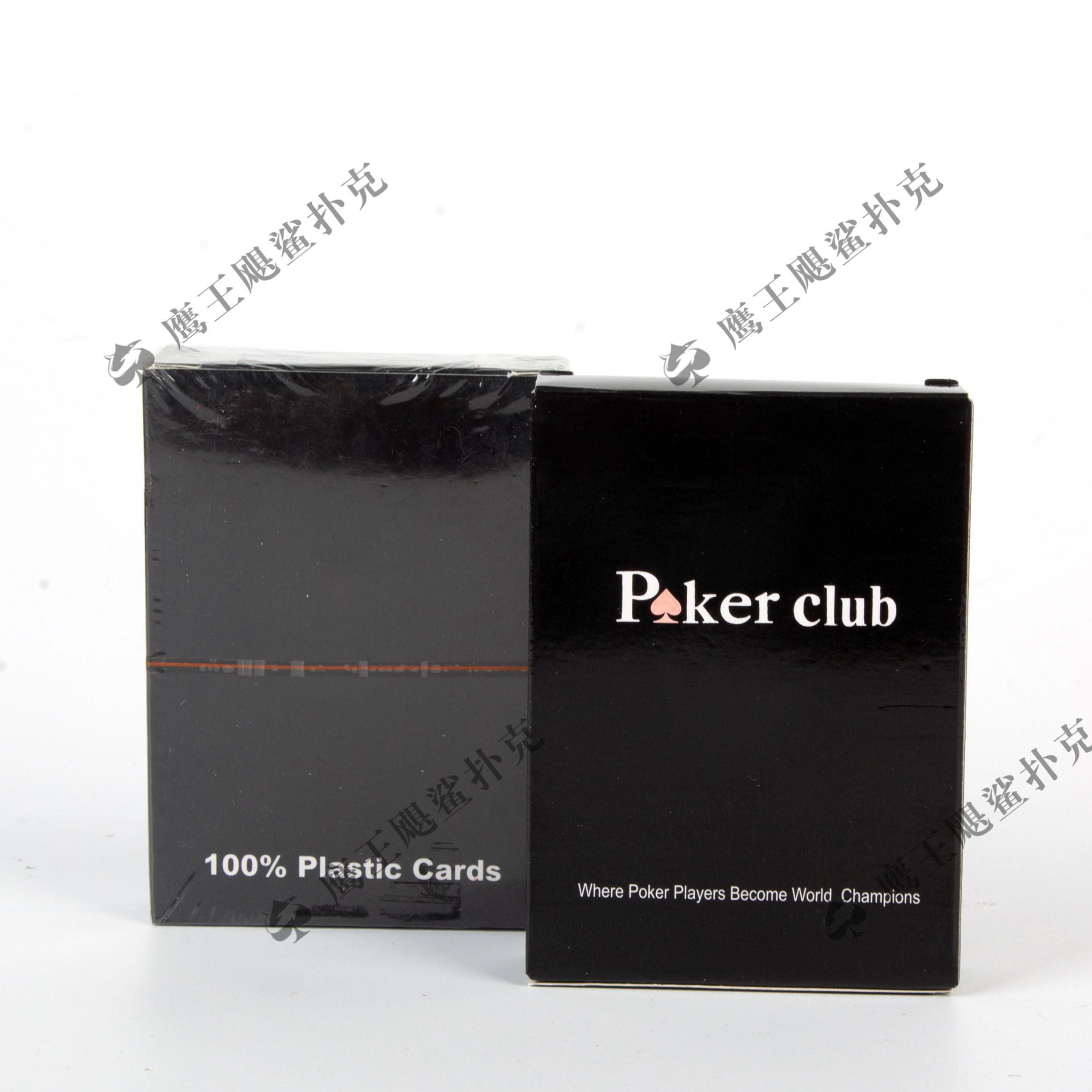厂家自营外贸批发娱乐扑克扑克牌 中高档POKER CLUB单副PVC防水扑克 耐磨塑料扑克详情图1