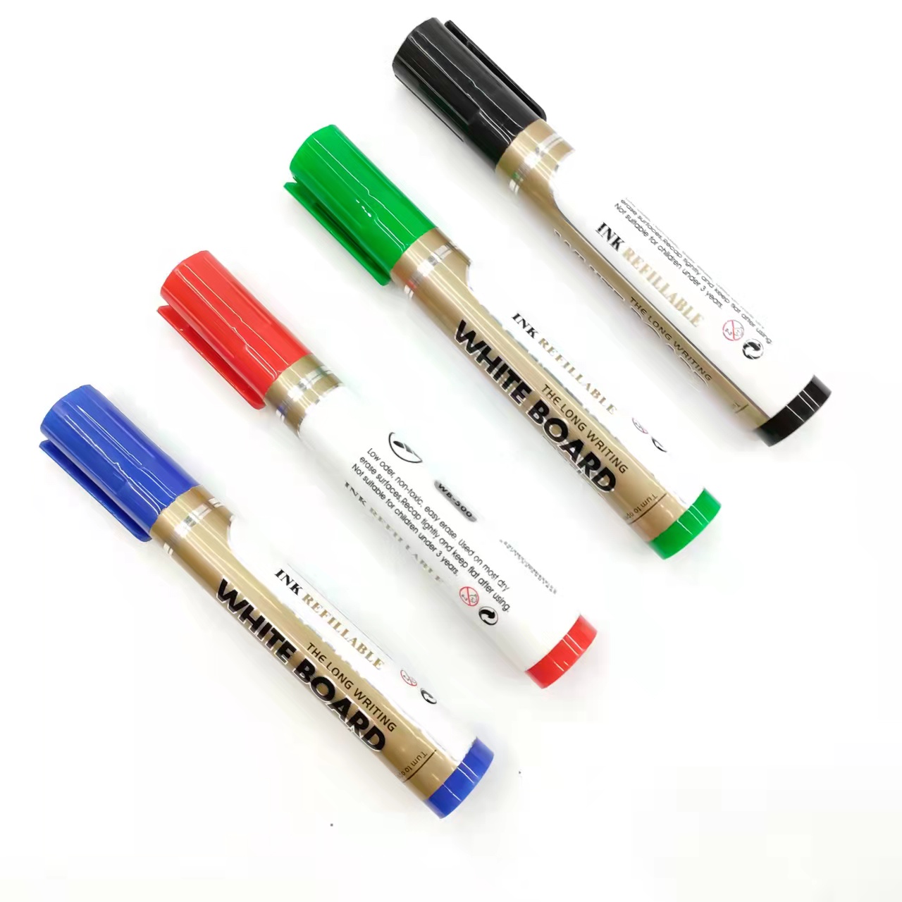 12 erasable whiteboard pens in a box for smooth writing Item Picture