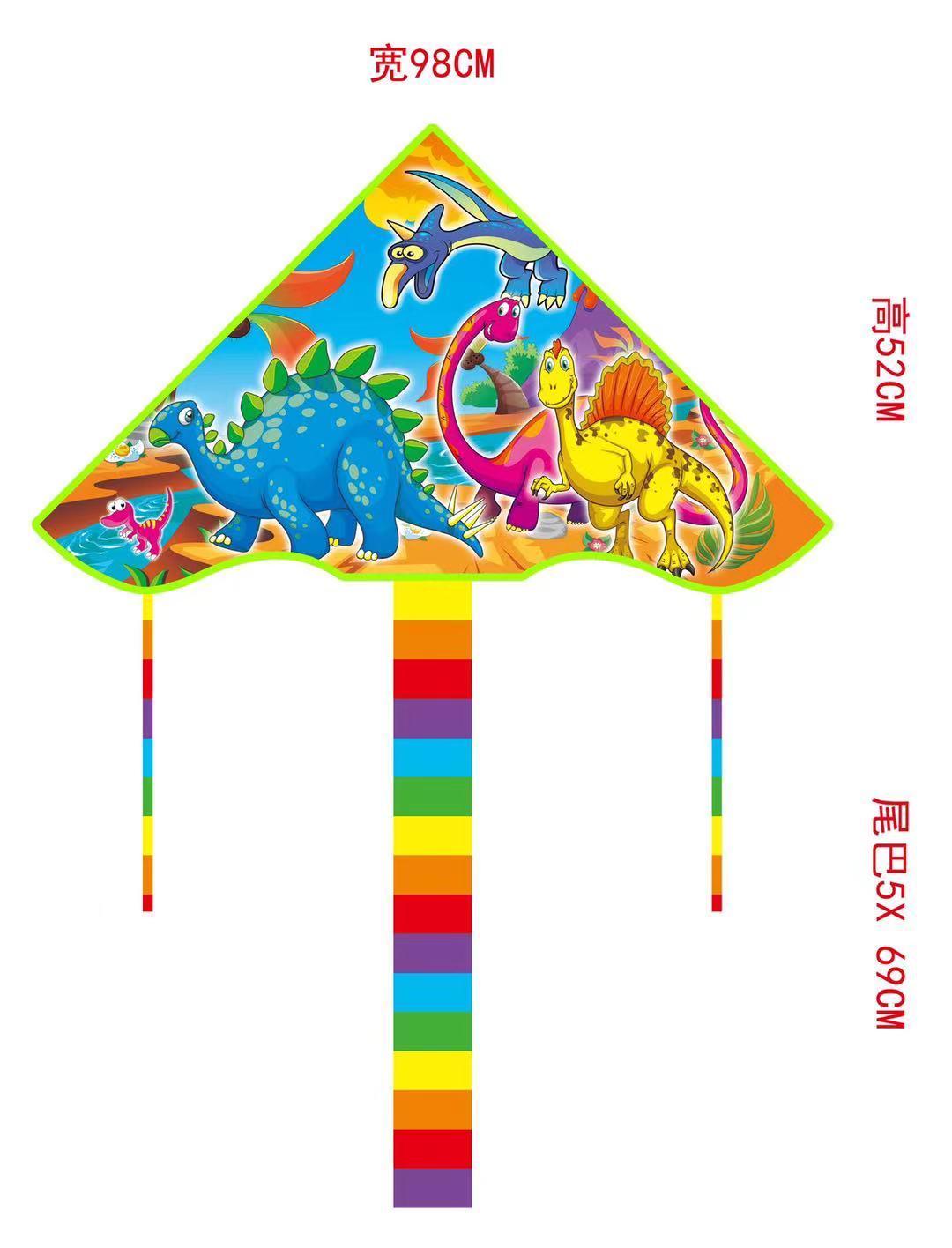 Eagle cartoon animal kite Application Scenario