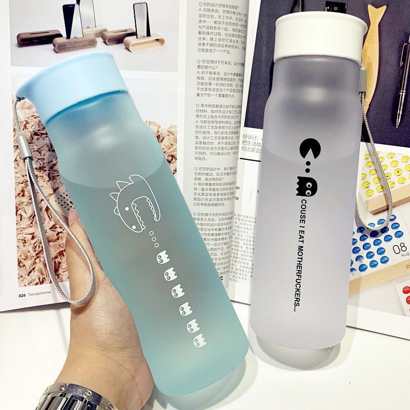 Plastic cup Clear frosted water cup