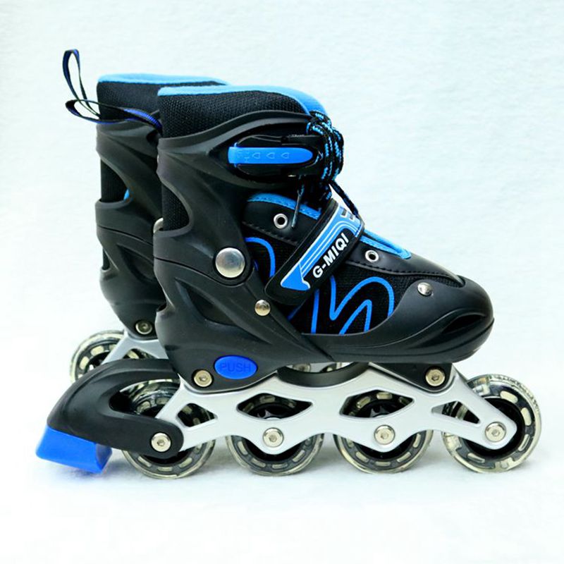 Pvc Single-Flash Skates Inline Skates Inline Skates Skate Shoes For Boys And Girls Specification drawing
