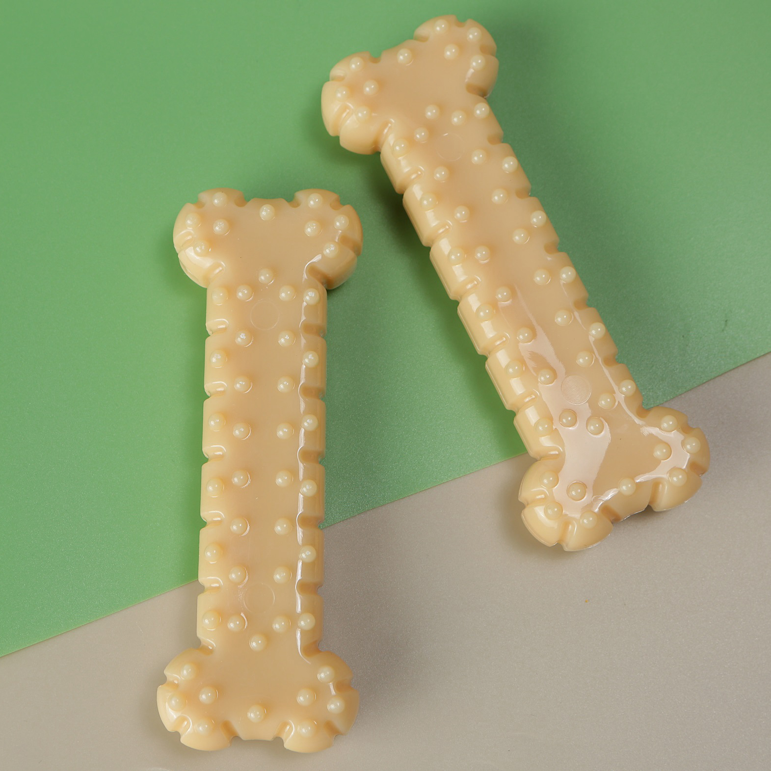 New pet gnawing toy peanut-flavored dog bone toy, boring training teething stick, teeth cleaning pet supplies pic 4