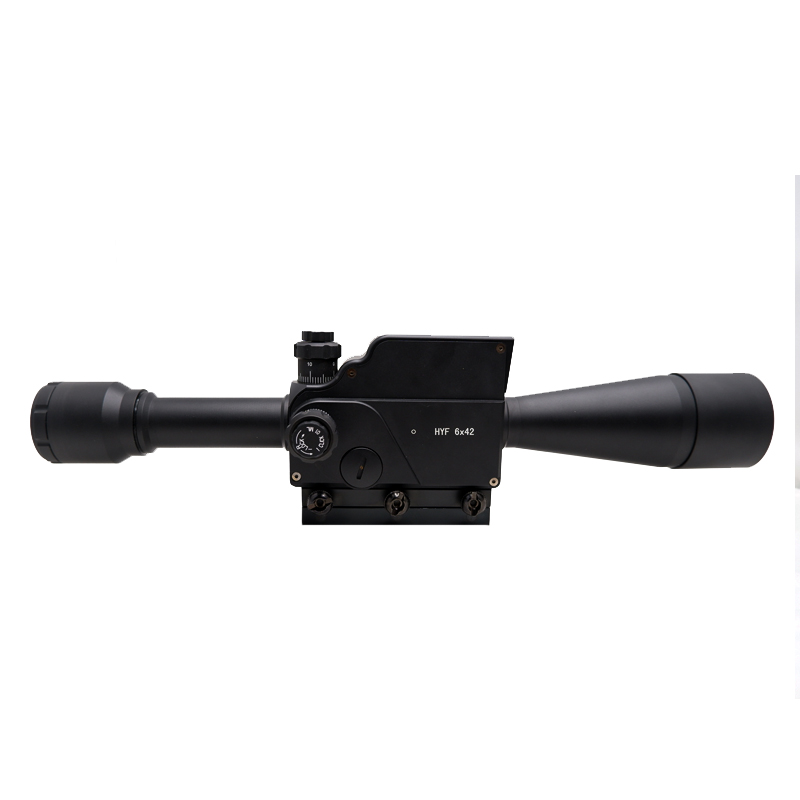 厂家直供 6X42测距瞄准器激光测距望远镜详情图1