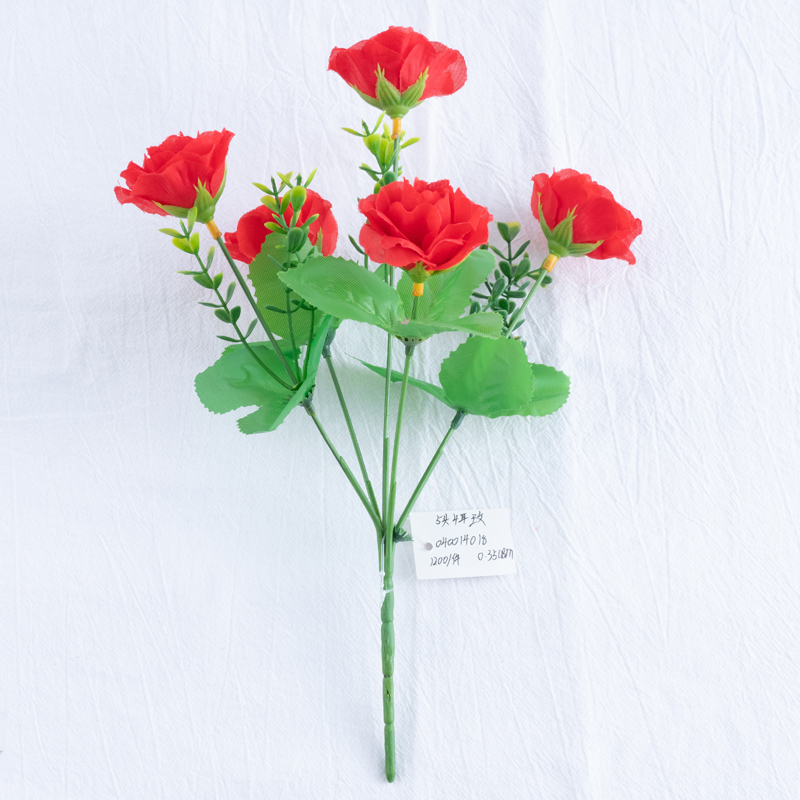 Direct sales of 5-headed four-eared artificial flower bouquets from the artificial flower manufacturer pic 11