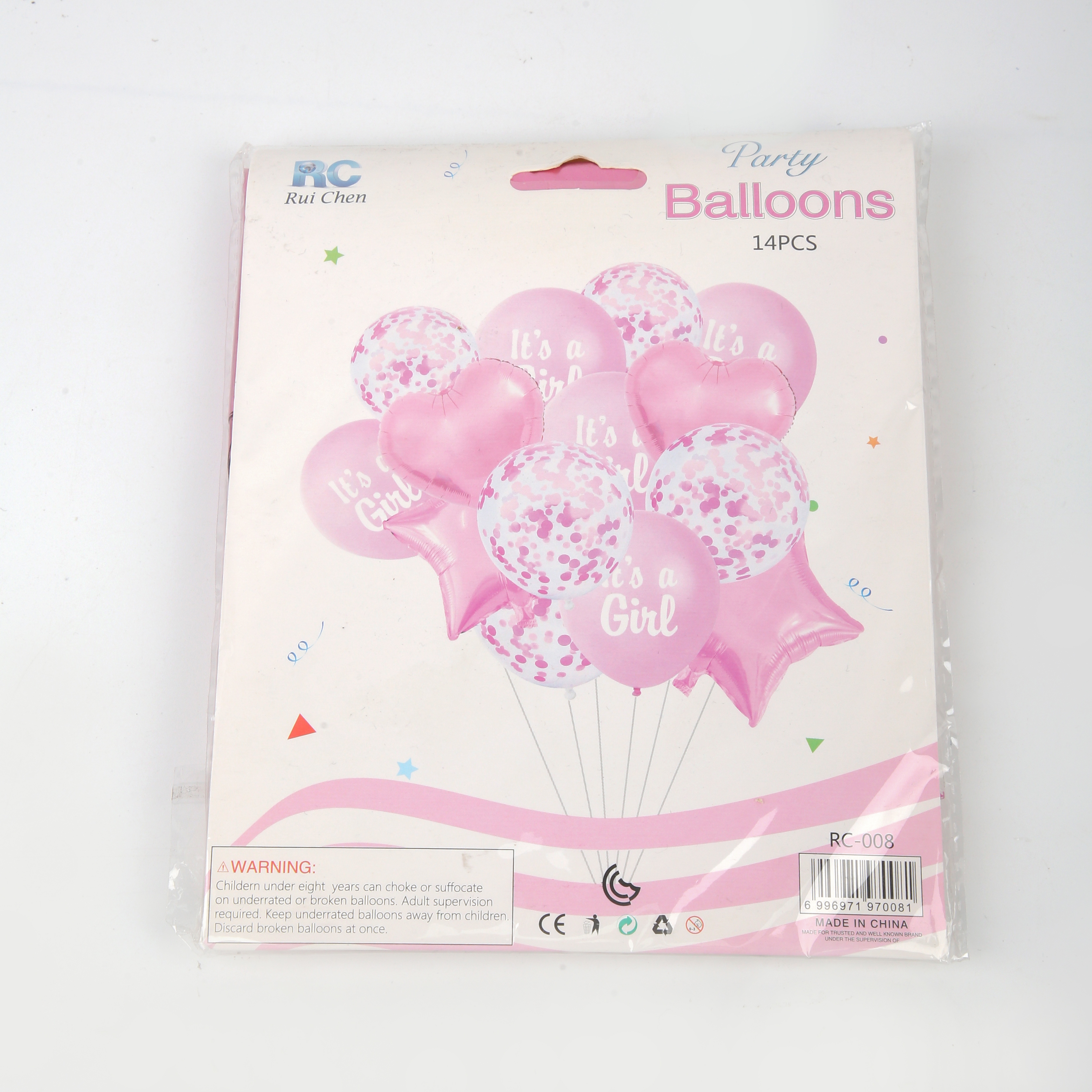 Pink balloon set thumbnail