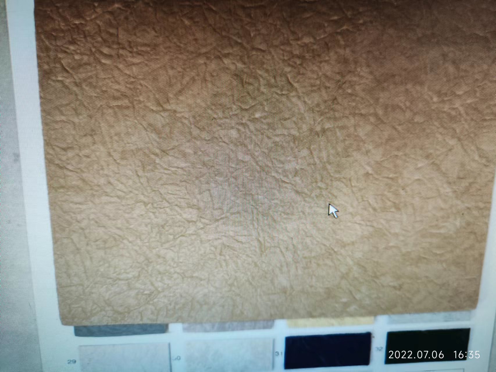 pvc荔枝纹1.0/卷材皮革/激光切割皮革/面料pu革/项链纸卡产品图