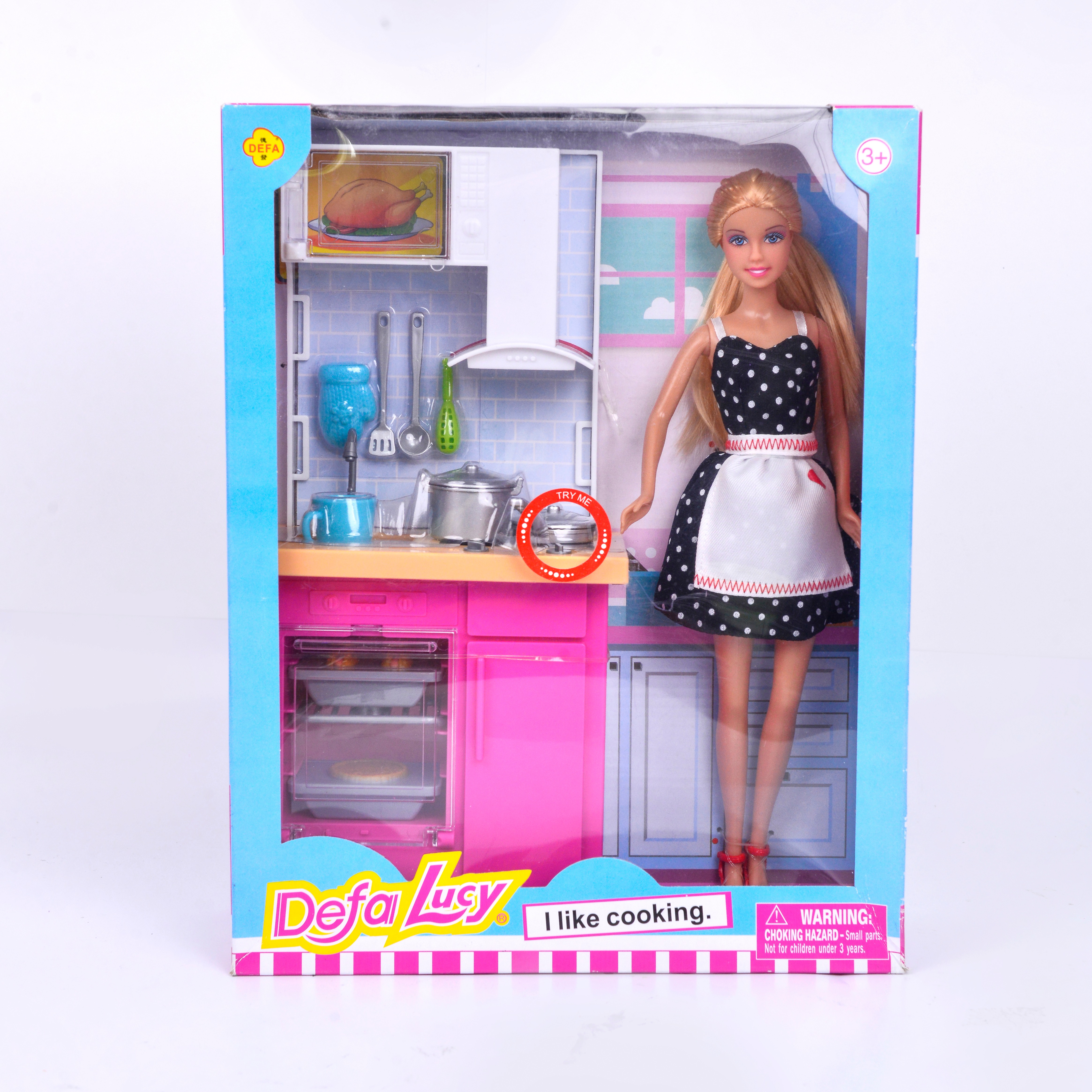 Defa Doll, Defa Lucy, Doll. Music Doll, fashion Doll. The kitchen baby