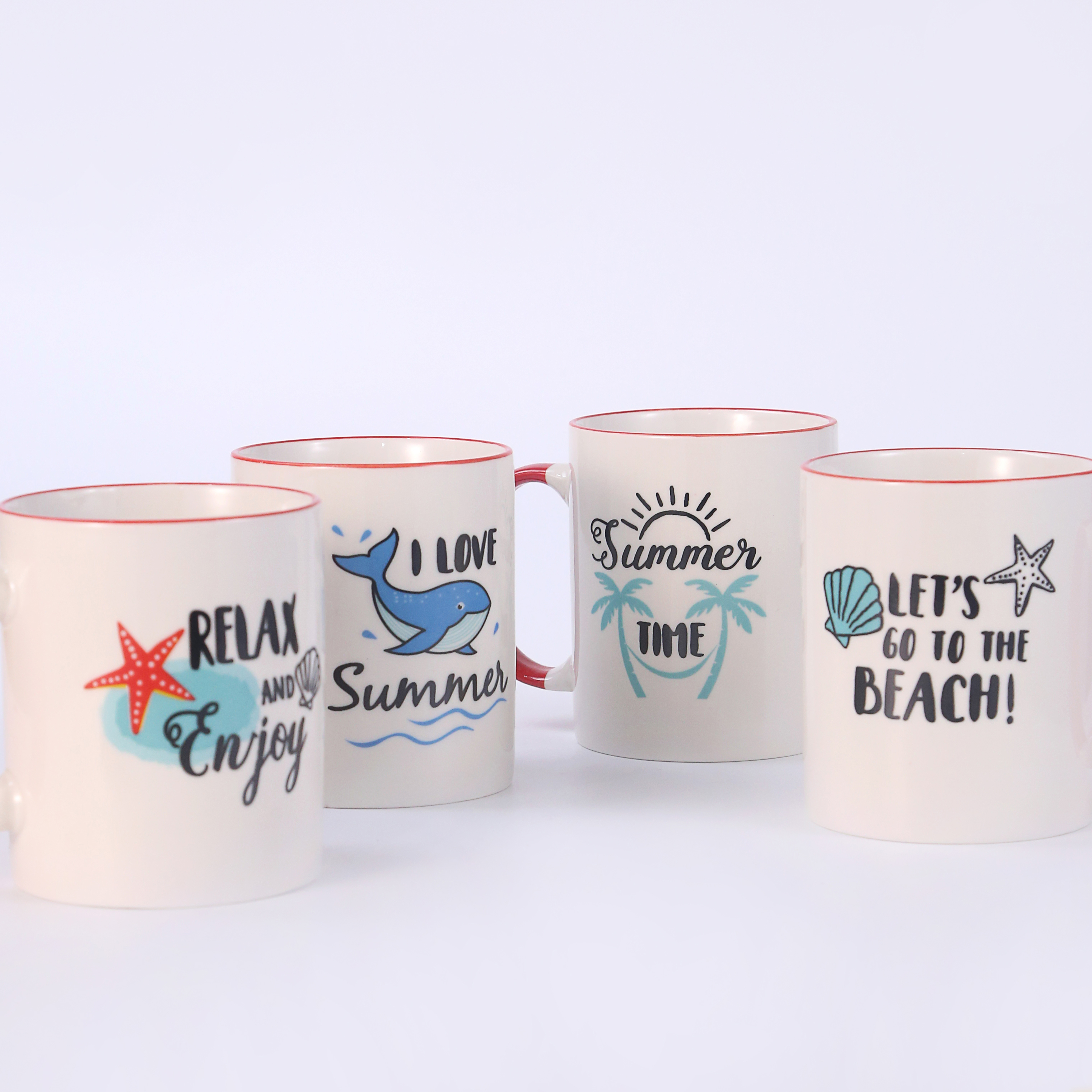 Ceramic cup Coffee cup Gift cup small refreshing mug thumbnail