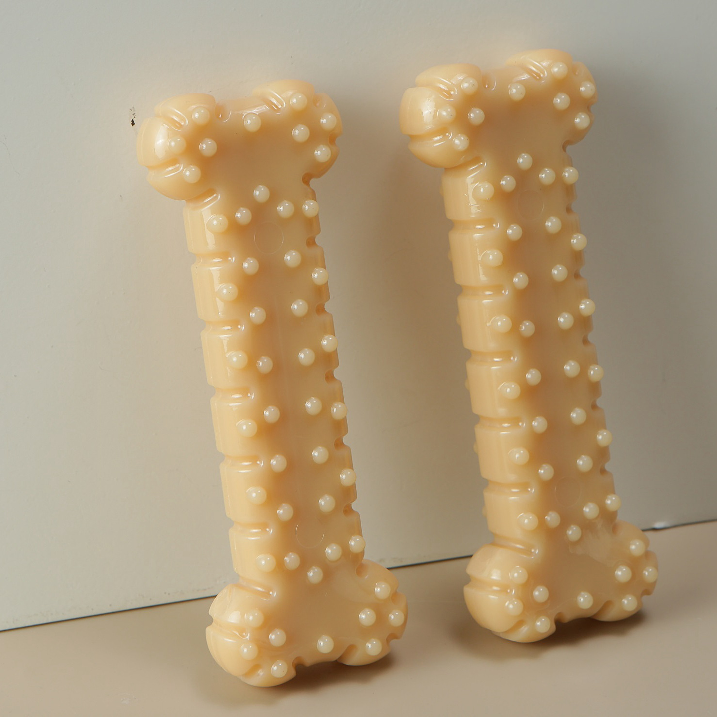 New pet gnawing toy peanut-flavored dog bone toy, boring training teething stick, teeth cleaning pet supplies pic 8