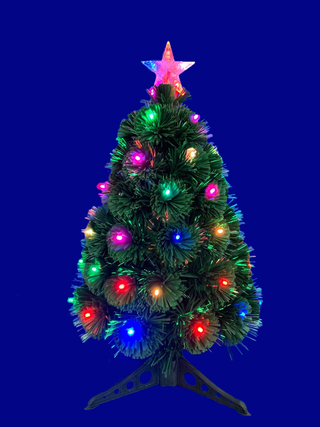 Christmas tree LED seven-color full light encryption factory direct sales, emitting light pic 1