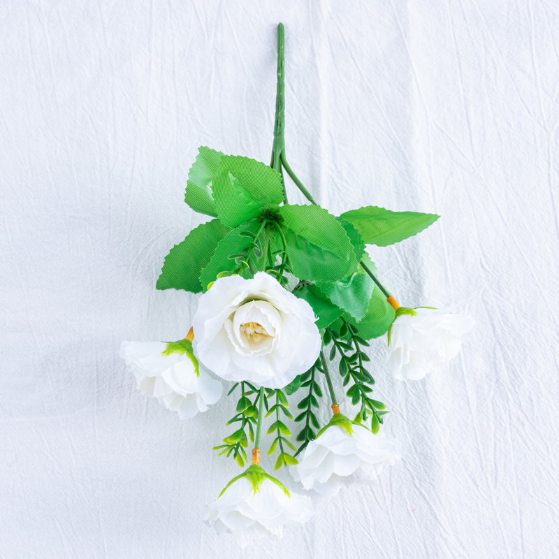 Direct sales of 5-headed four-eared artificial flower bouquets from the artificial flower manufacturer pic 9