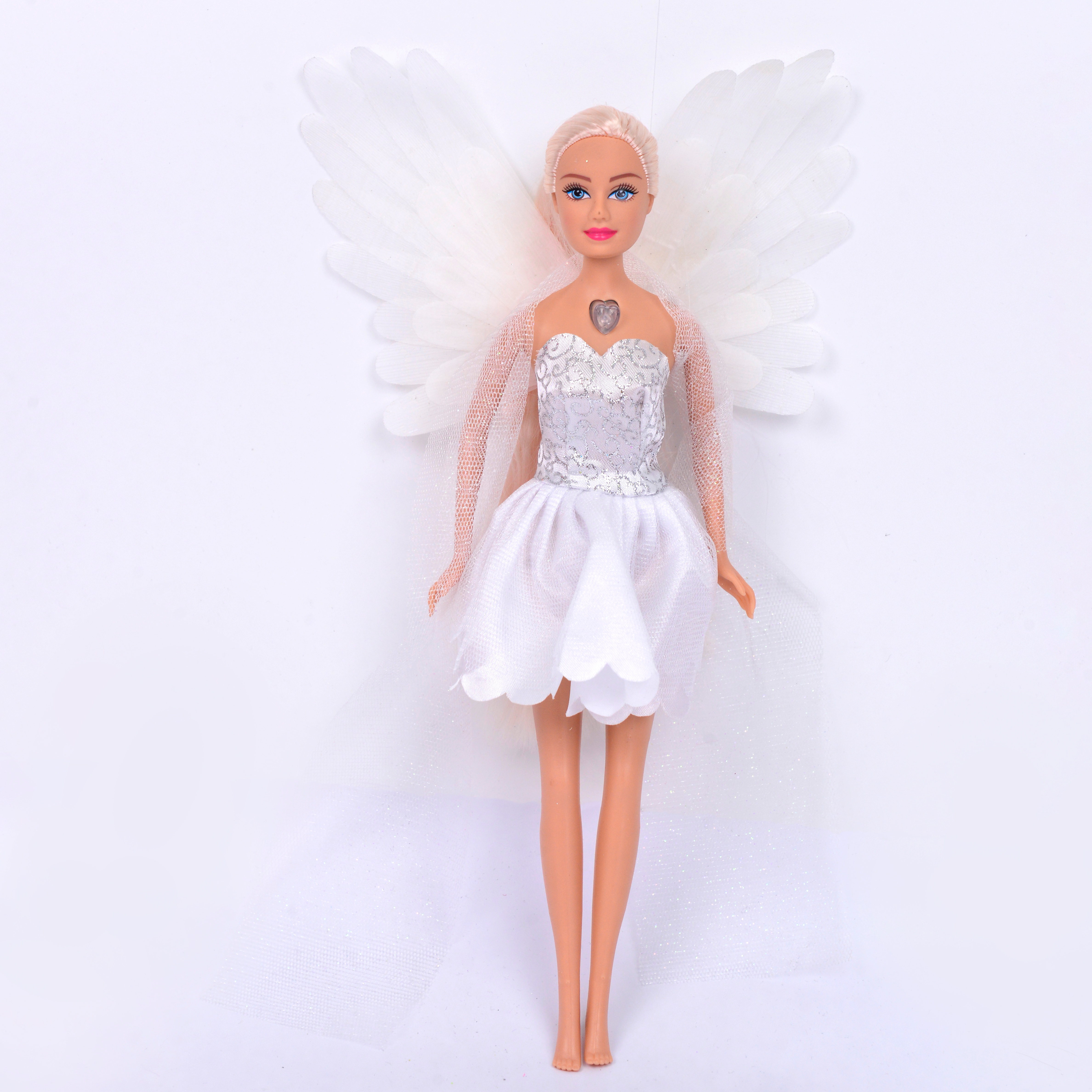 Defa Doll, Defa Lucy, Doll. Music Doll, fashion Doll. Barbie doll. Butterfly fairy doll white Application Scenario