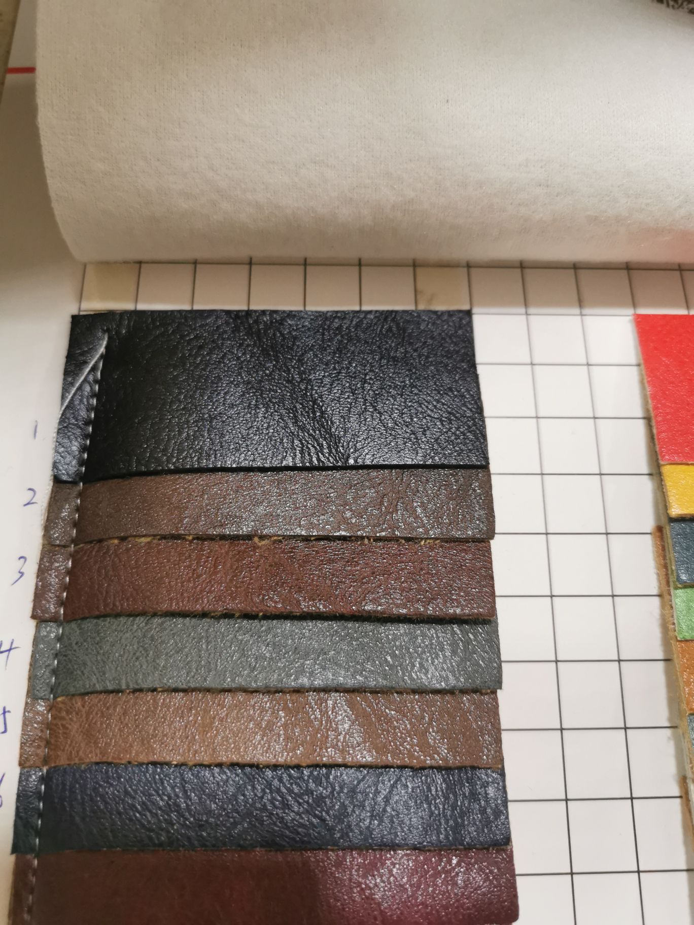 Natural and eco-friendly cork printing factory direct sales of leather Specification image