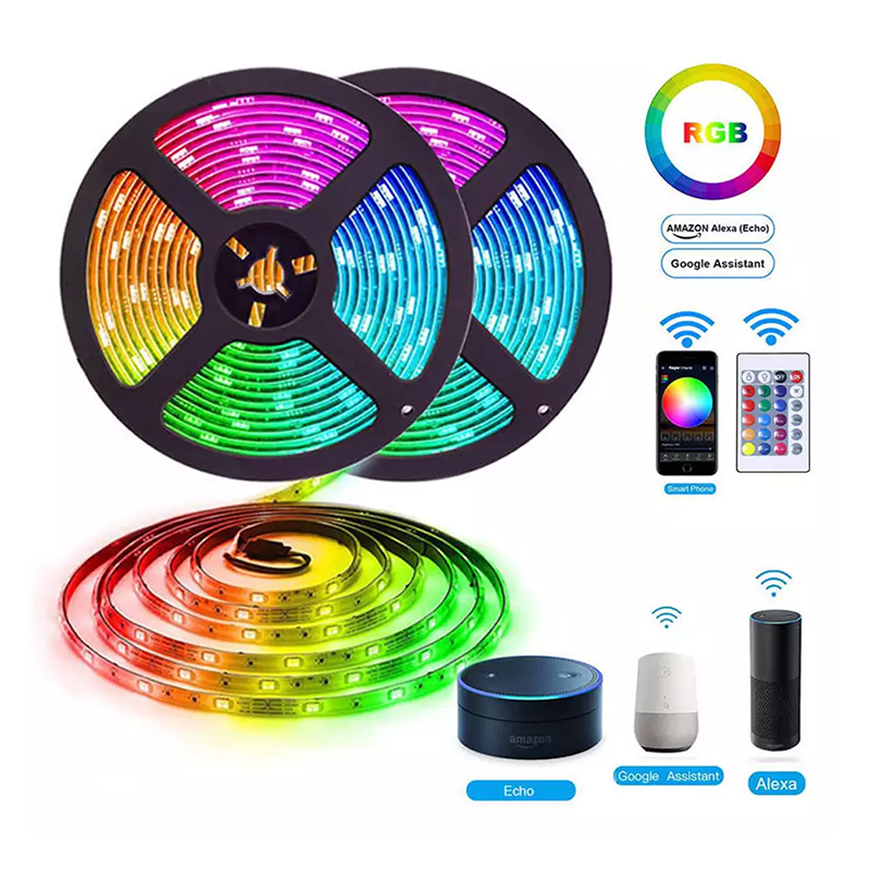 myAI Smart LED Strip Wireless Waterproof Wifi Bluetooth Light Strip – Remote Control