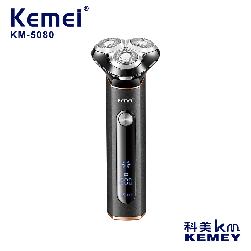 Cross-border manufacturers direct razor Kemei KM-5080 electric razor Waterproof shaving razor razor razor razor