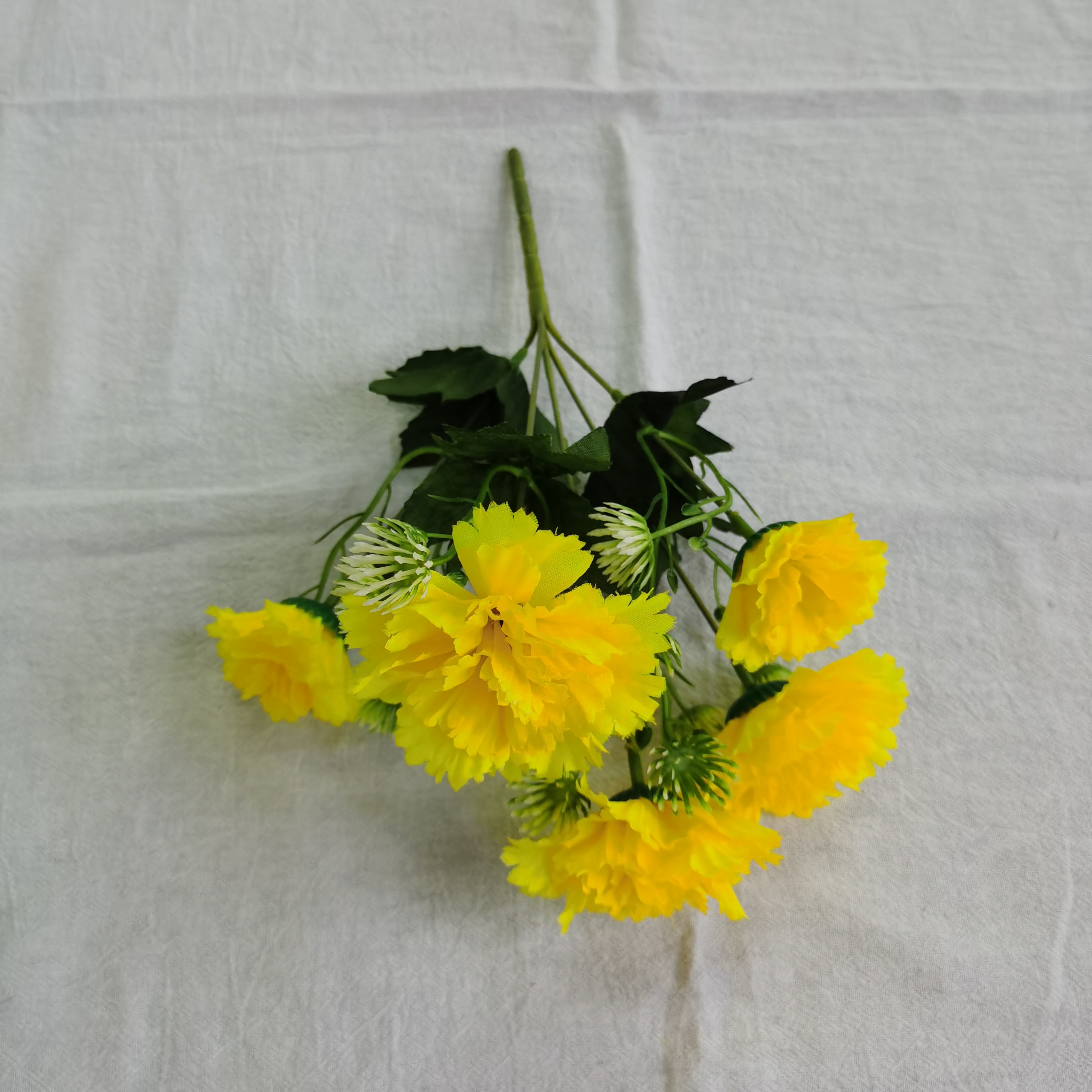 Direct sales of artificial flower manufacturers: 5-head 6-flower artificial flower bouquets and ornaments, featuring high-quality grass and large lilacs pic 7