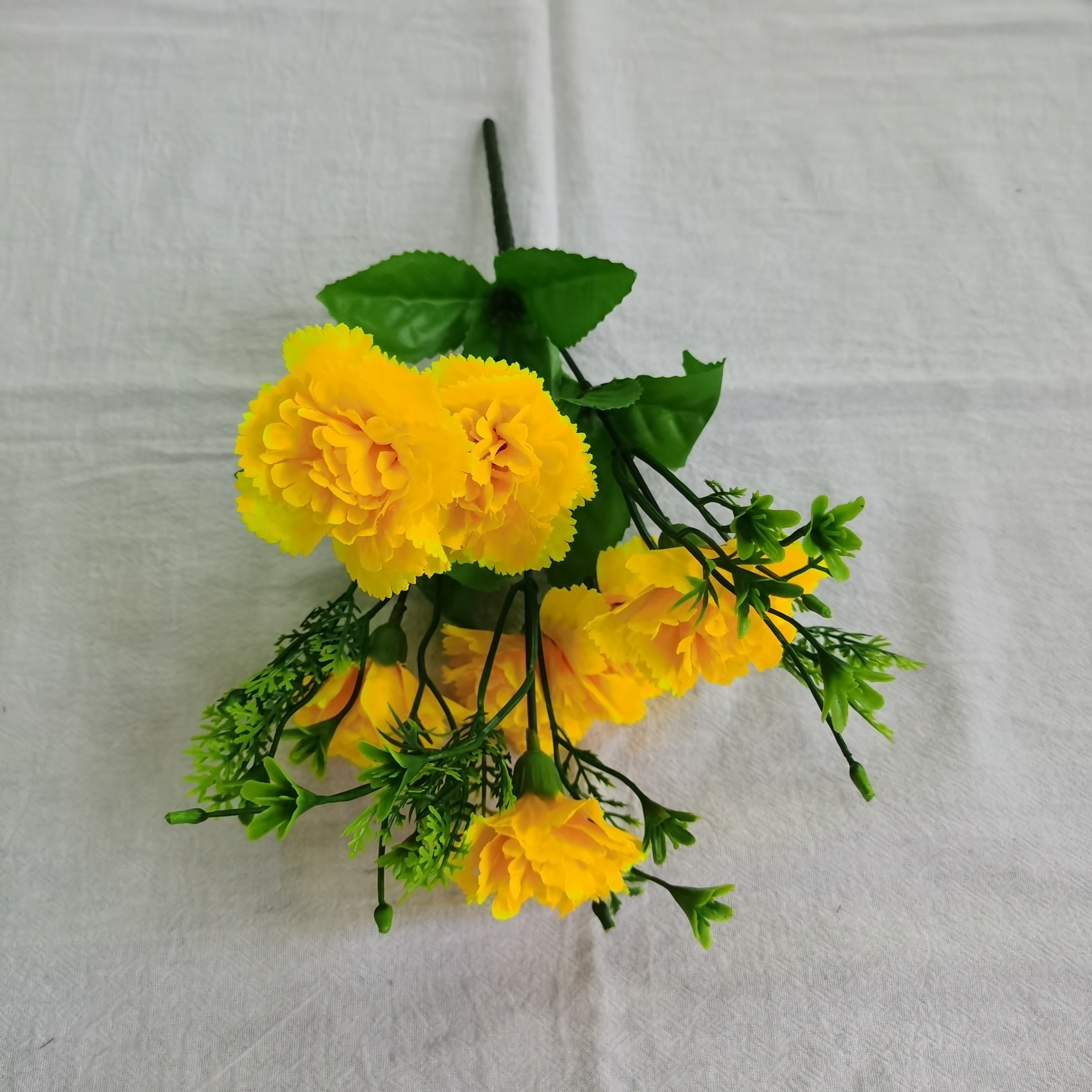 Direct sales of artificial flower manufacturers: 5-head 4-size carnations for artificial flower bouquets and ornaments pic 6