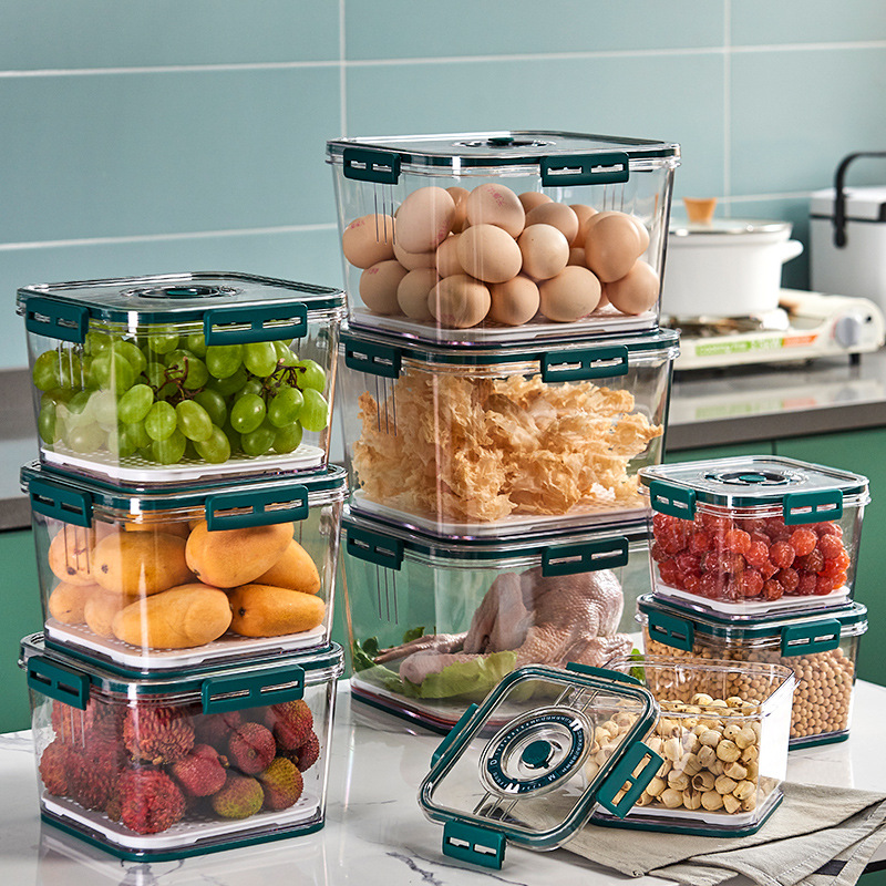 Household refrigerator crisper large size