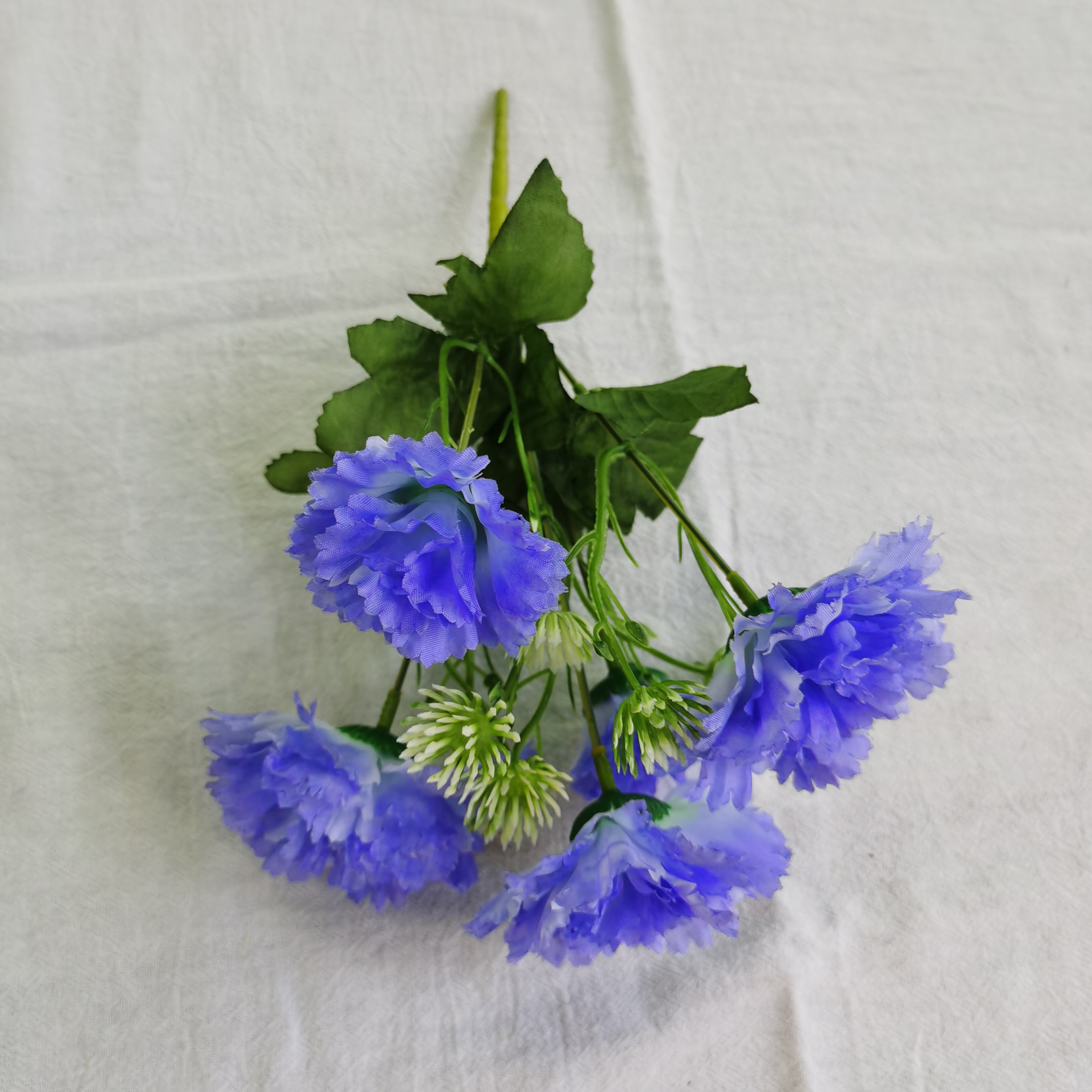 Direct sales of artificial flower manufacturers: 5-head 6-flower artificial flower bouquets and ornaments, featuring high-quality grass and large lilacs pic 5