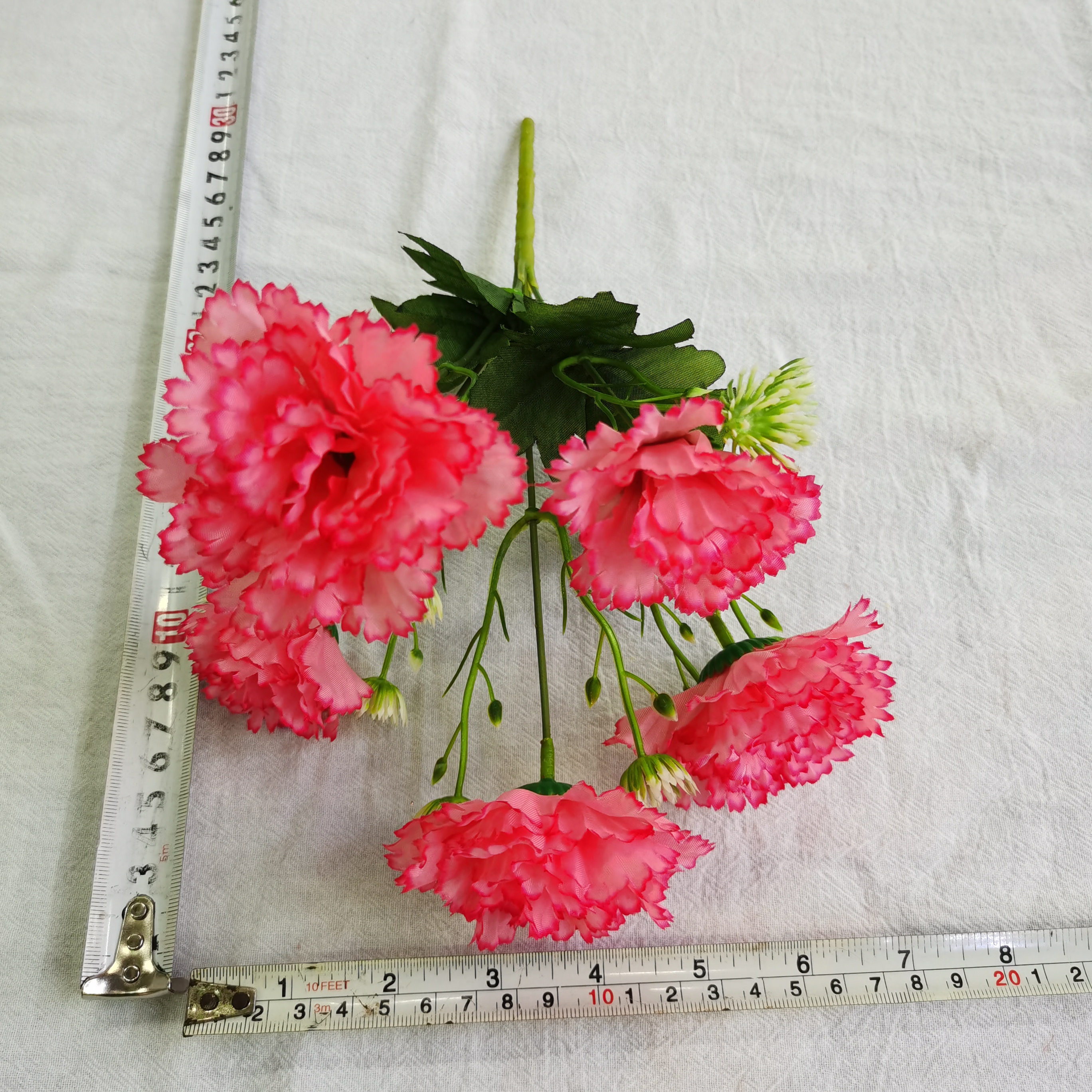 Direct sales of artificial flower manufacturers: 5-head 6-flower artificial flower bouquets and ornaments, featuring high-quality grass and large lilacs pic 10