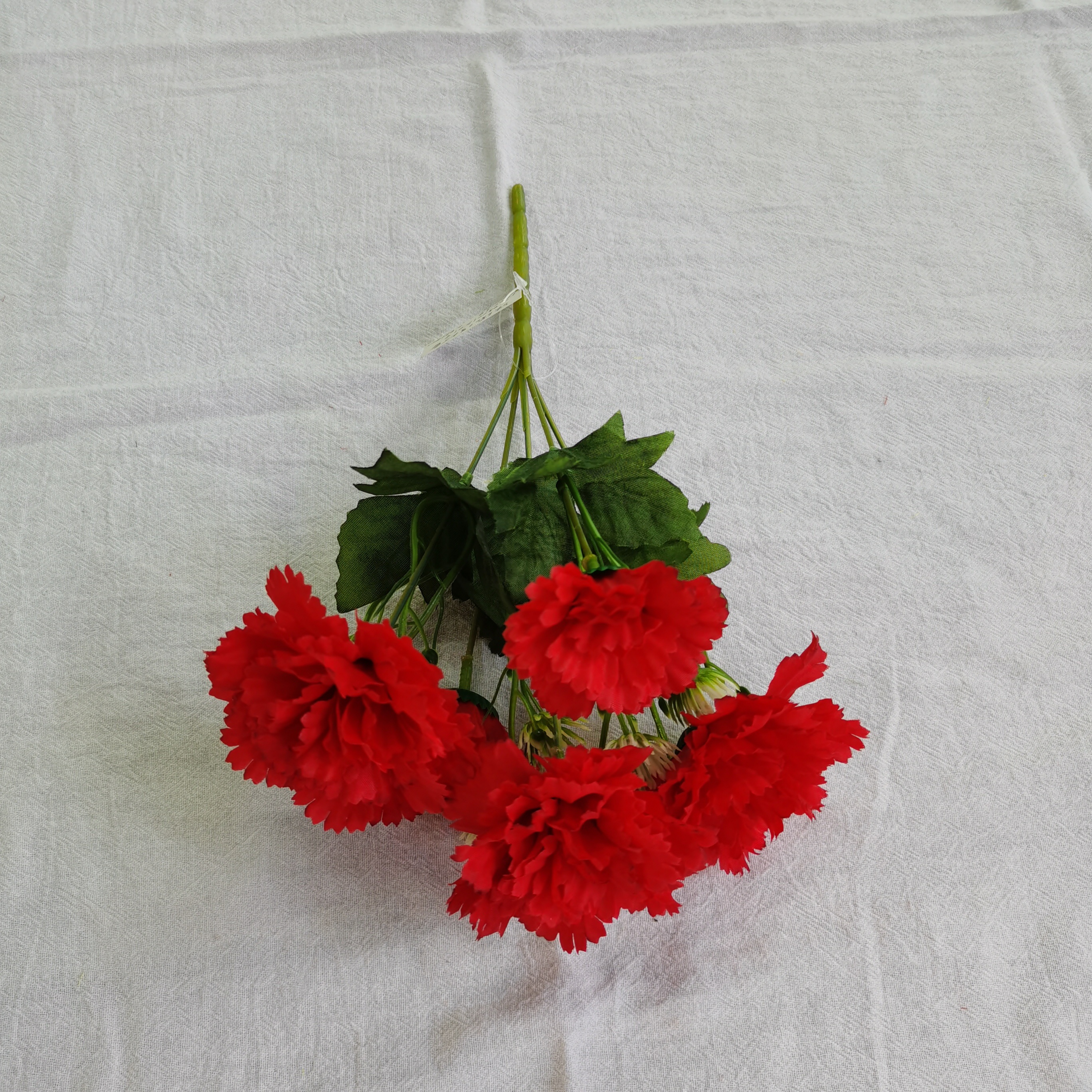 Direct sales of artificial flower manufacturers: 5-head 6-flower artificial flower bouquets and ornaments, featuring high-quality grass and large lilacs pic 3