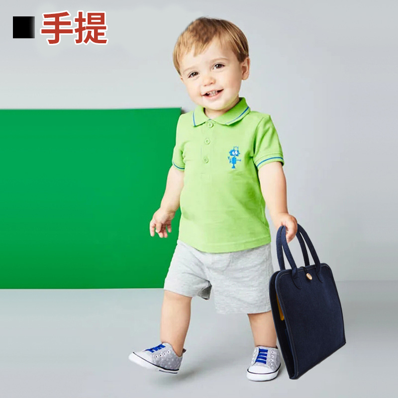 手提毛毡忙碌包儿童教具穿衣插扣学习板益智幼儿园玩具详情6