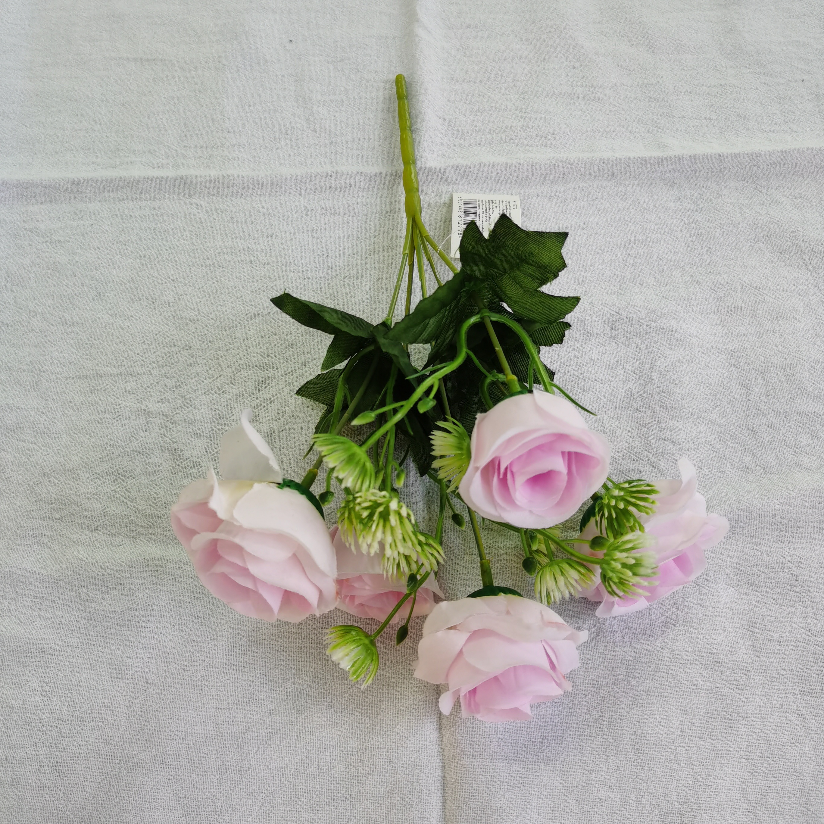 Direct sales of artificial flower manufacturers: 5-head No. 2 high-quality grass rose artificial flower bouquets pic 8