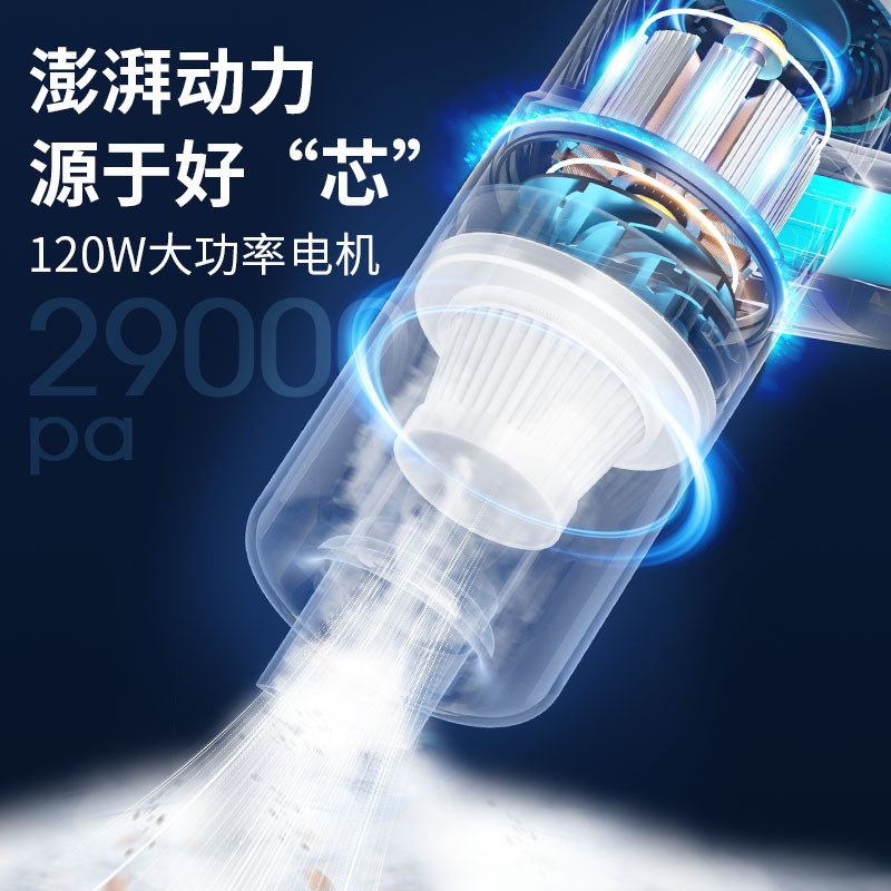 车载吸尘器大功率车用无线便携式手持汽车家用小型迷你吸尘器详情12