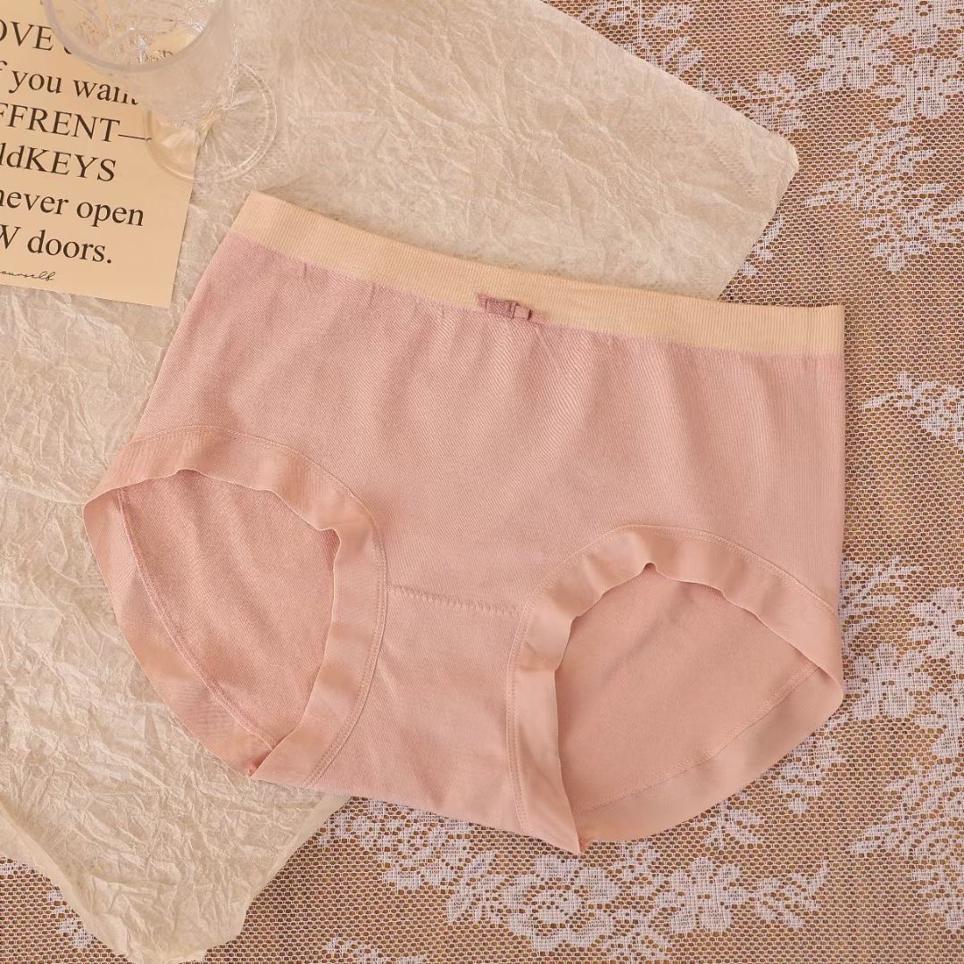Explosive Underwear Women's Fashion Soft Antibacterial Breathable Shorts Women's Briefs 2 details Picture