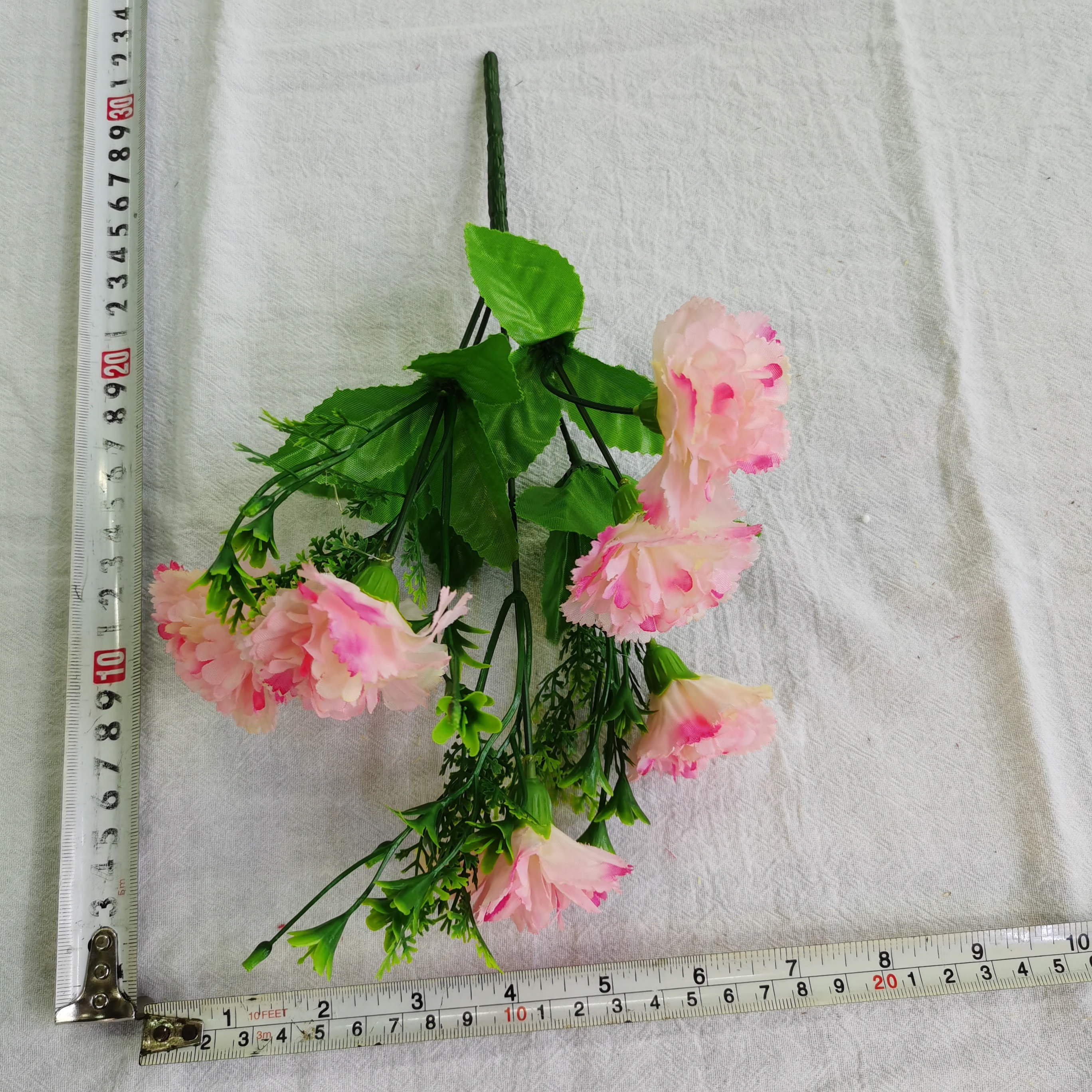 Direct sales of artificial flower manufacturers: 5-head 4-size carnations for artificial flower bouquets and ornaments pic 9