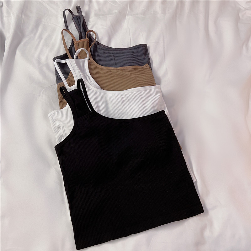 A off-the-shoulder mini halter top for women to wear as a summer base layer, with a beautiful back and sleeveless, sexy and unique, spicy knitted top pic 1