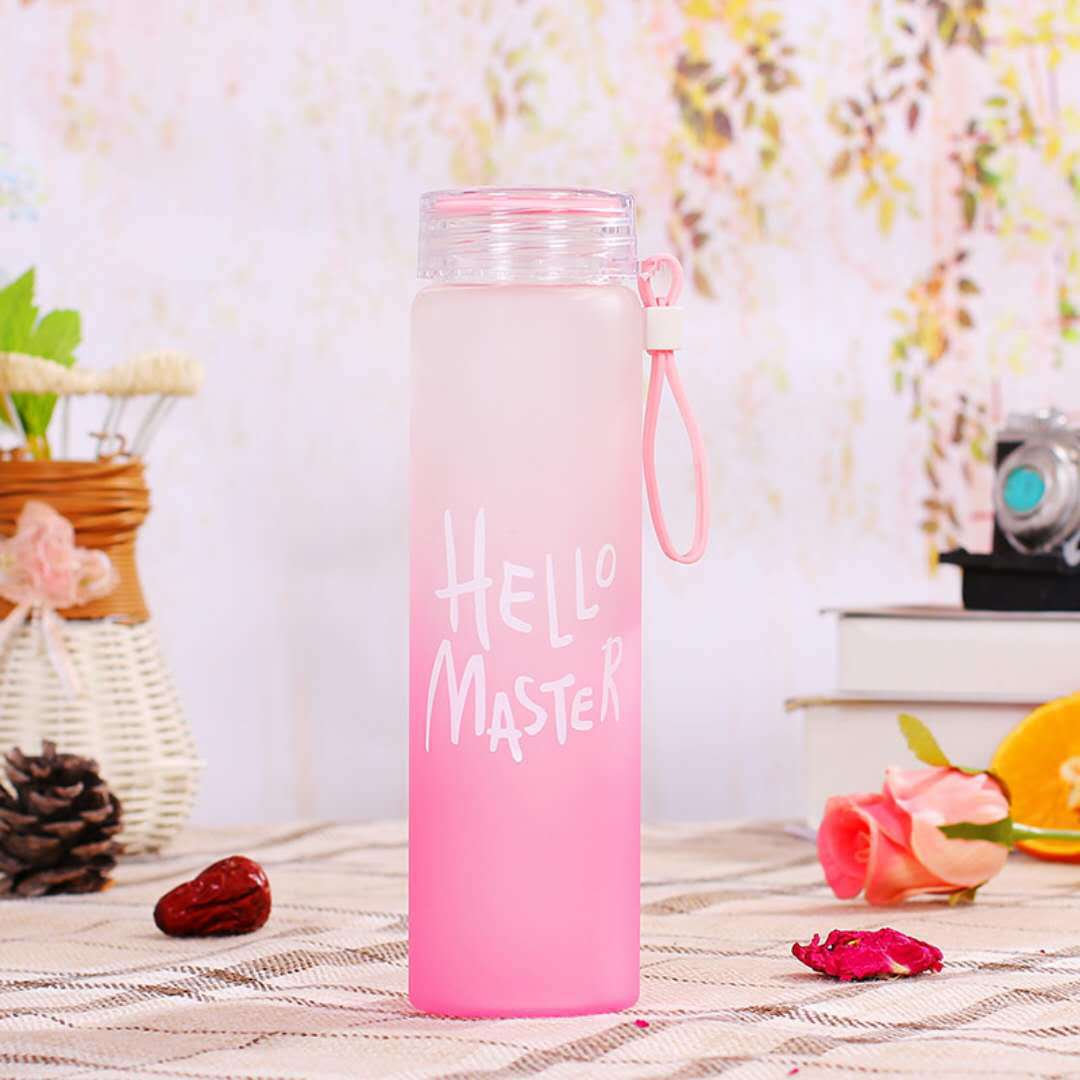Creative frosted glass cup for foreign trade