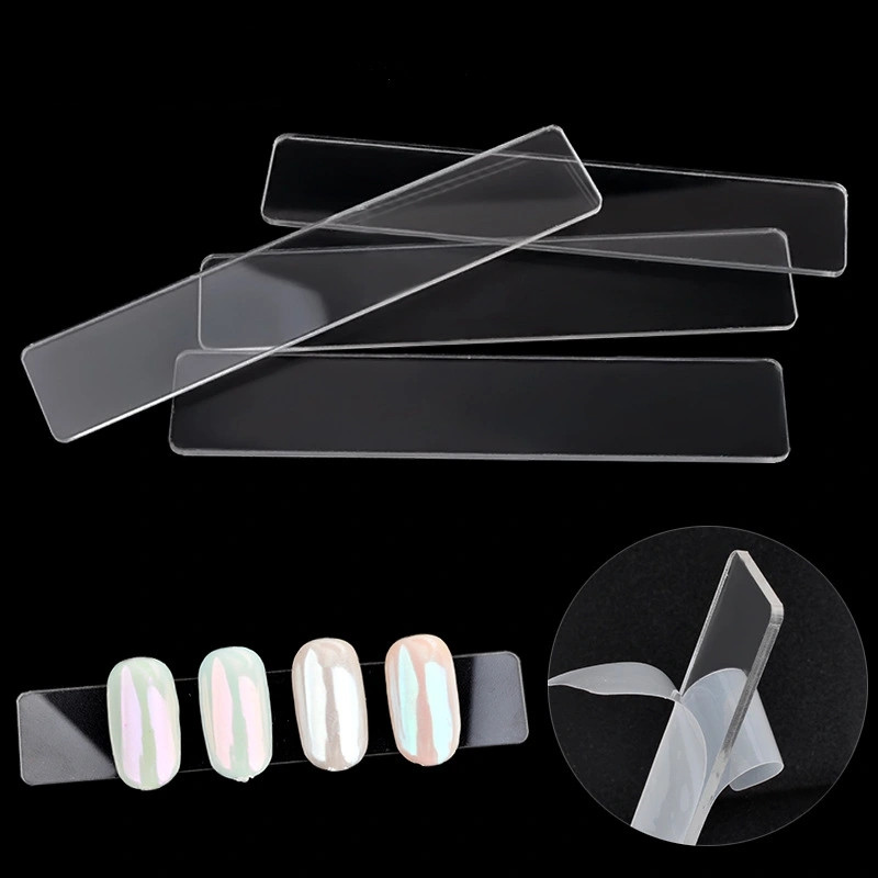 Nail tools acrylic display strip transparent display sheet nail plate display rack