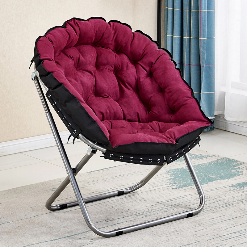 懒人沙发迷你阳台小沙发椅单人创意简约现代网红卧室折叠休闲躺椅详情12